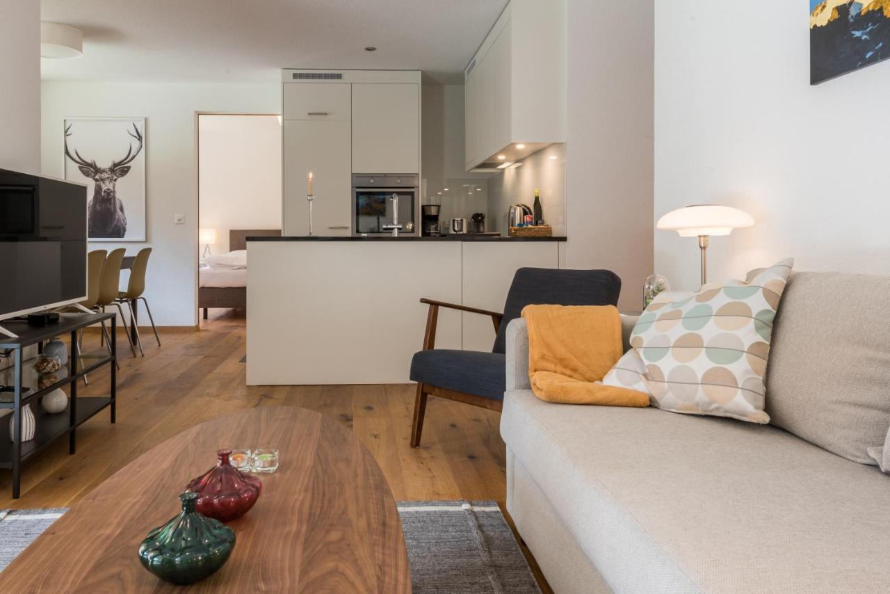 Montela Apartments - Haus D Саас-Грунд Экстерьер фото